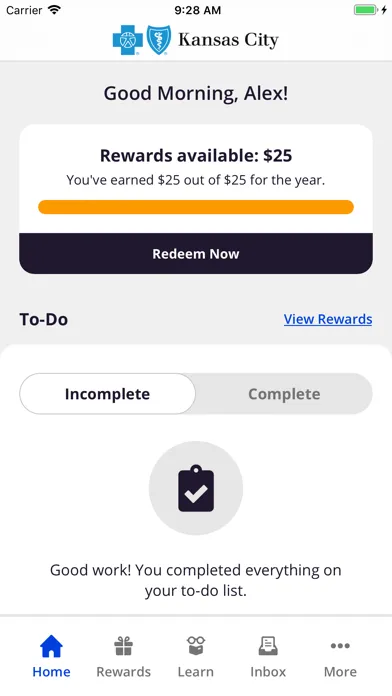 Blue KC ACA Rewards سکرین شاٹس