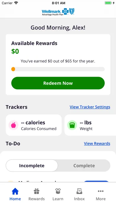 Live Healthy Blue Wellmark MA Screenshots