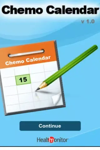 Chemo Calendar Screenshots