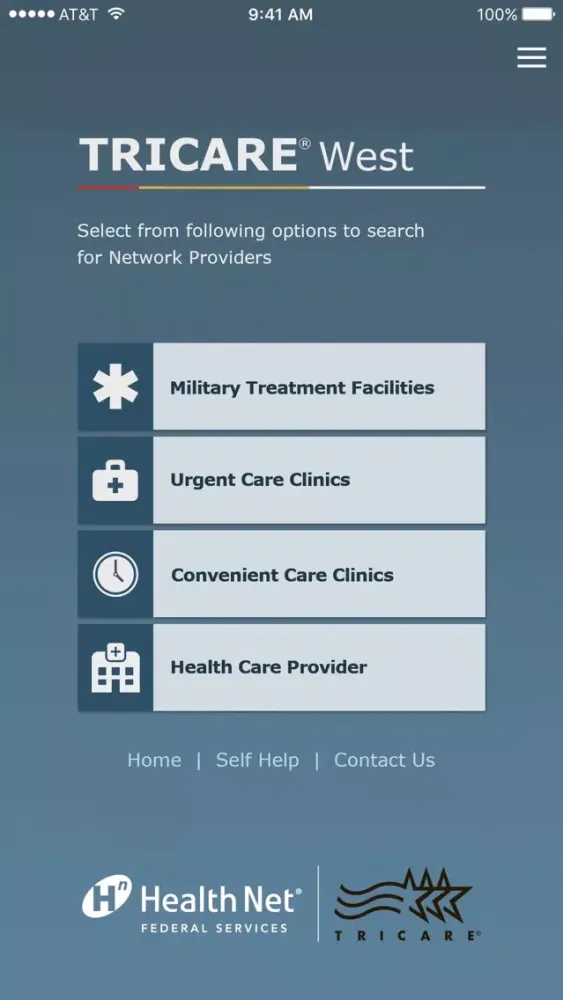 TRICARE West Screenshots