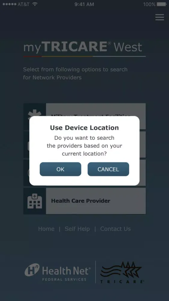 TRICARE West Screenshots
