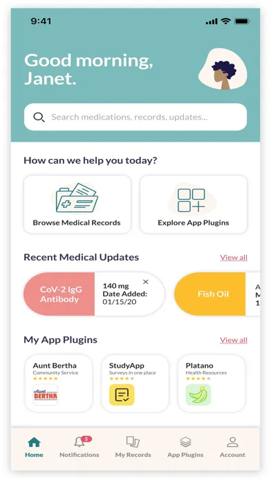 Pulsar FHIRedApp Screenshots