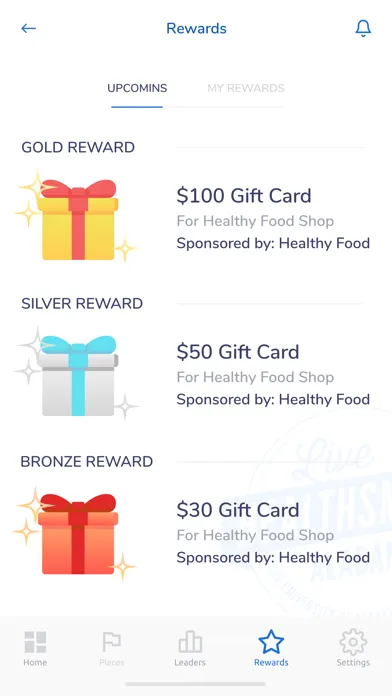 Zrzuty ekranu Live HealthSmart