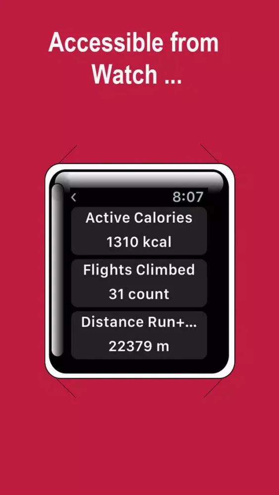 Captures d'écran de HealthStatics - HealthDash for Apple Health app