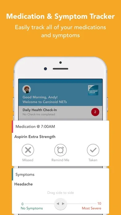 NET Cancer Health Storylines Screenshots