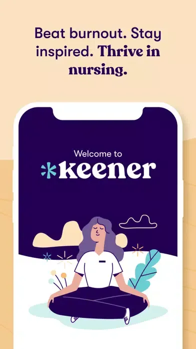 Ảnh chụp màn hình của Keener: Self-Care for Nurses