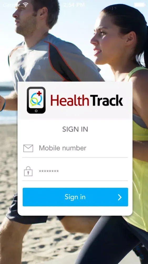 Capturas de tela do HealthTrack - Mobile Patient Monitoring and Reporting System