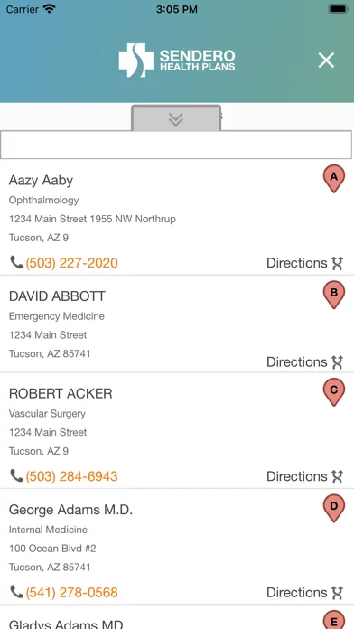 SenderoHealth Screenshots