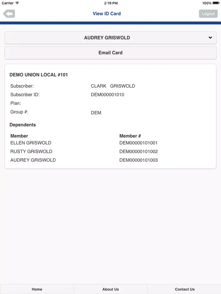 ABC Mobile Benefits iPad  Screenshots