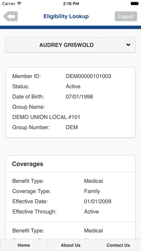 ABC Mobile Benefits Screenshots
