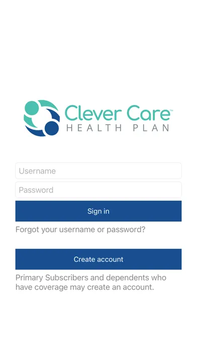 Captures d'écran de Clever Care Health Plan
