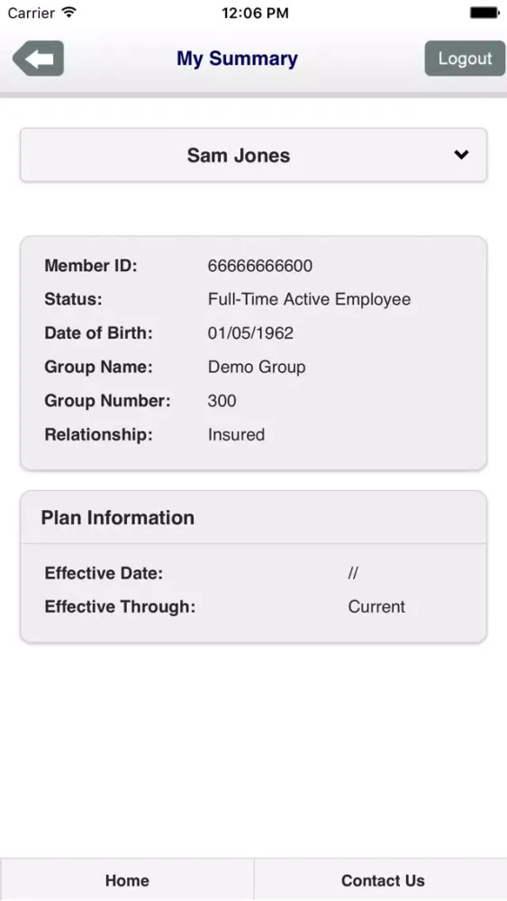 UCHealth TPA Screenshots