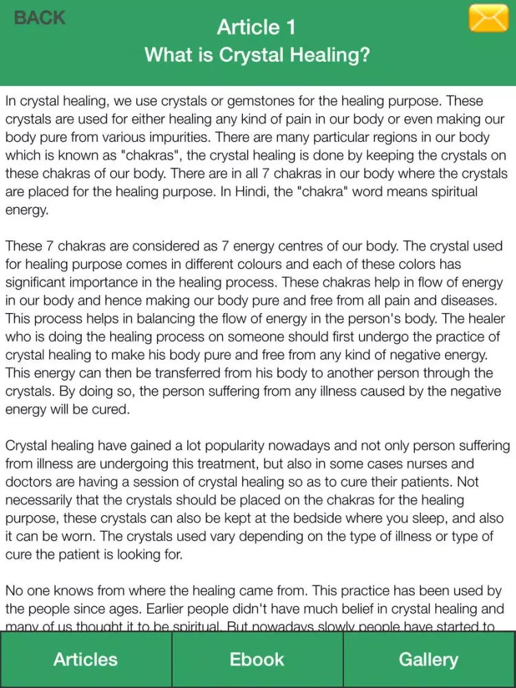Crystal Healing Guide - Learn How To Use Crystals For Healing ! iPad  スクリーンショット