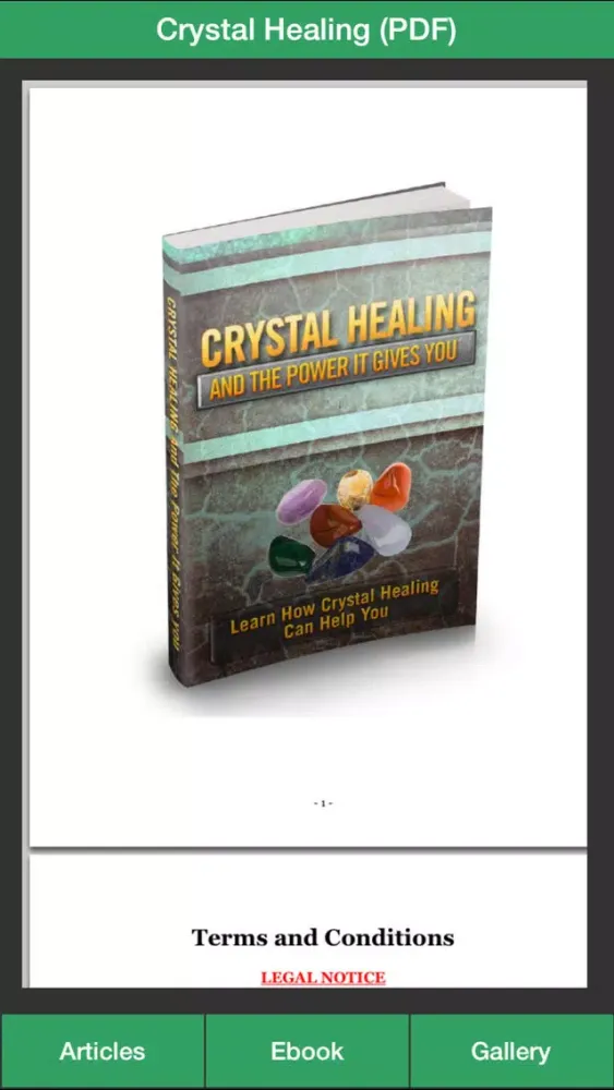 Crystal Healing Guide - Learn How To Use Crystals For Healing ! スクリーンショット
