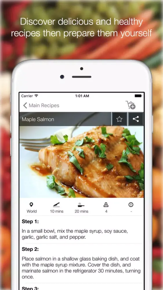 Tangkapan skrin Healthy Dinner Recipes - Find All Easy Recipes