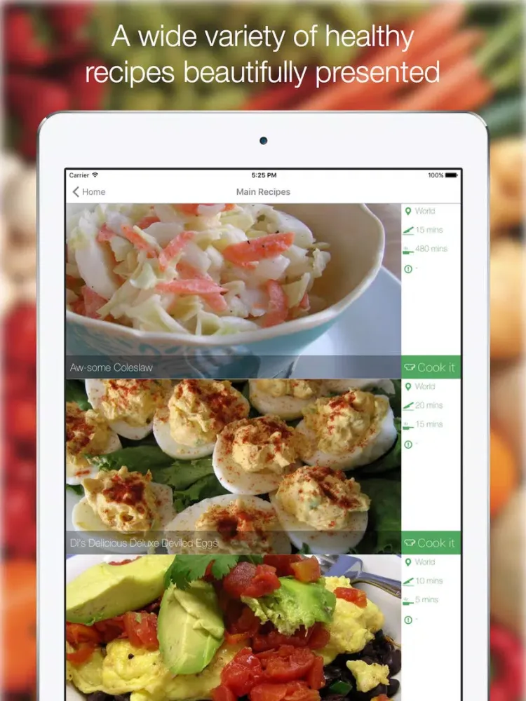 صور Healthy Lunch Recipes - Find All Easy Recipes iPad 
