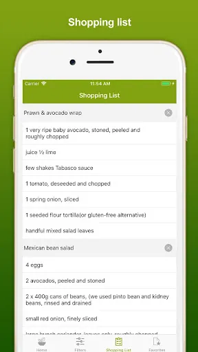 Healthy Eating Recipes Screenshots