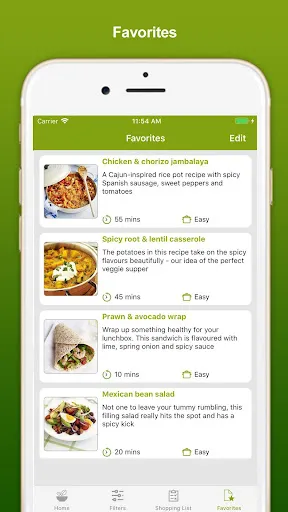 Healthy Eating Recipes Screenshots