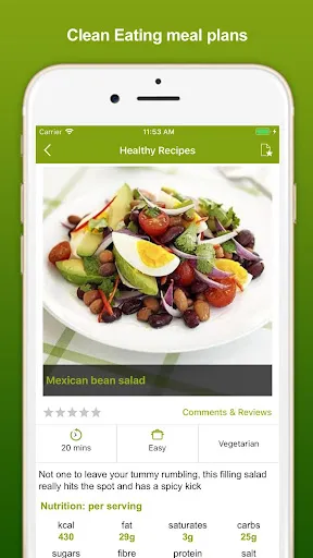 Healthy Eating Recipes Screenshots