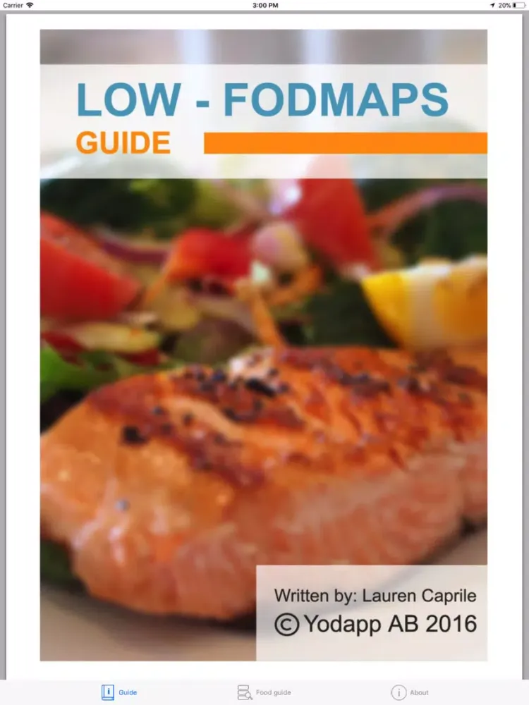 Captures d'écran de FODMAP - low fodmap ibs diet iPad 