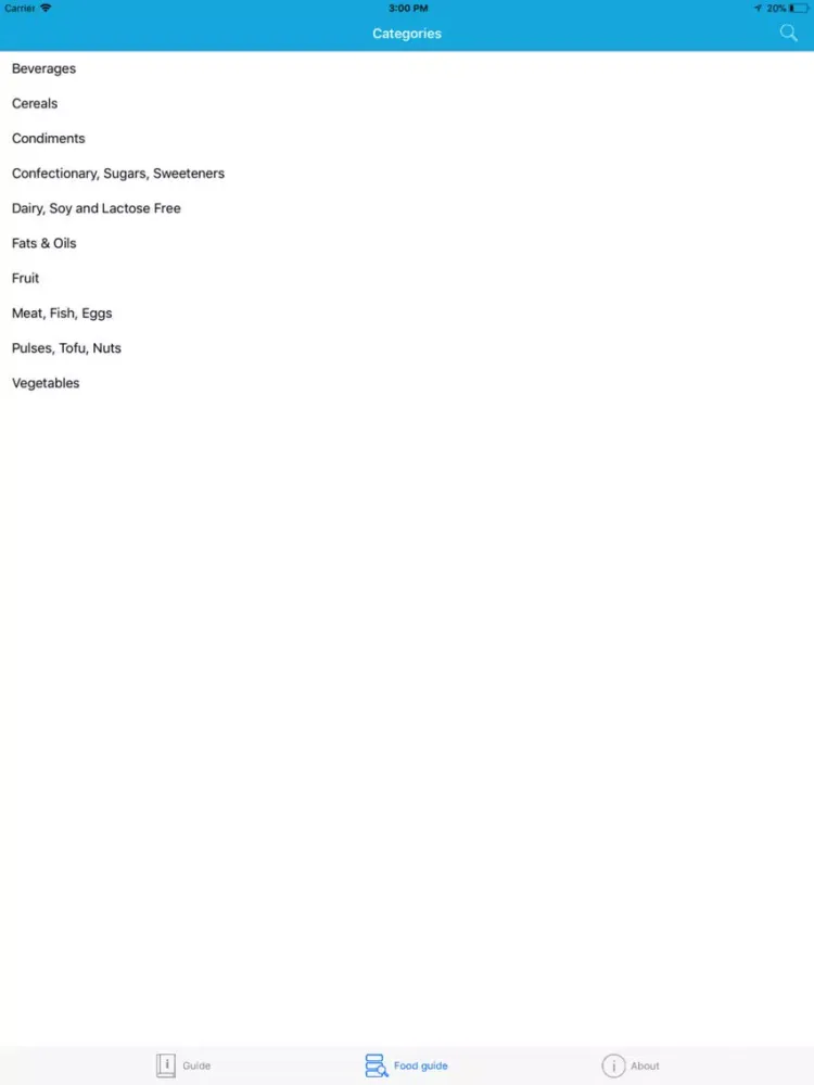 Captures d'écran de FODMAP - low fodmap ibs diet iPad 