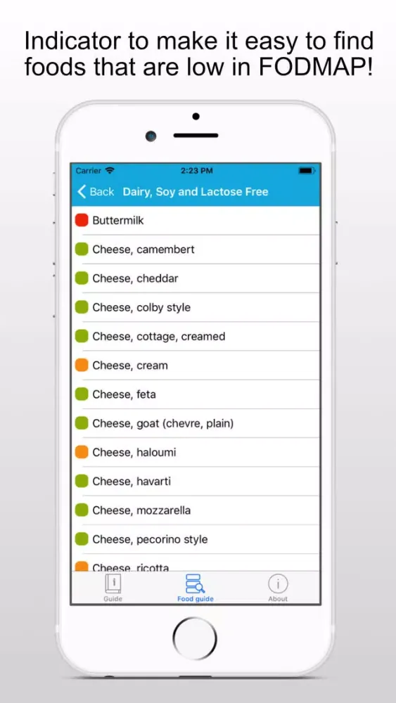 Captures d'écran de FODMAP - low fodmap ibs diet