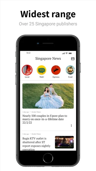 Tangkapan layar Singapore News - SG News