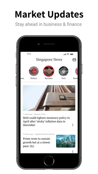 Tangkapan layar Singapore News - SG News
