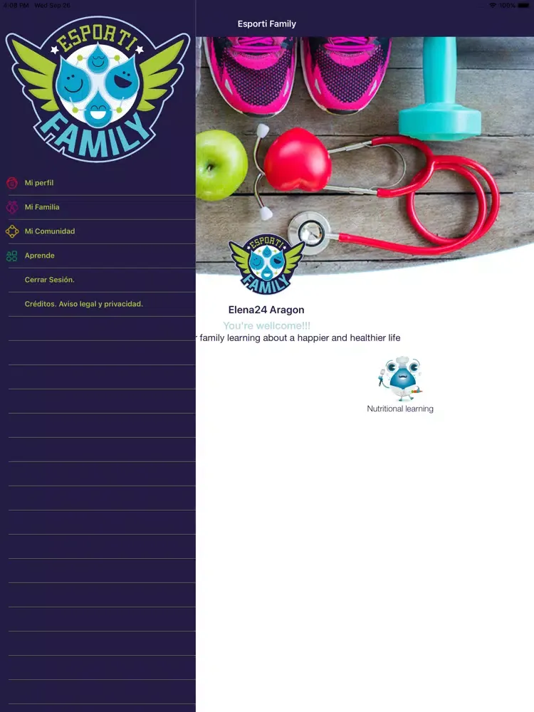 Скриншоты Esporti Family - Salud Academy iPad 