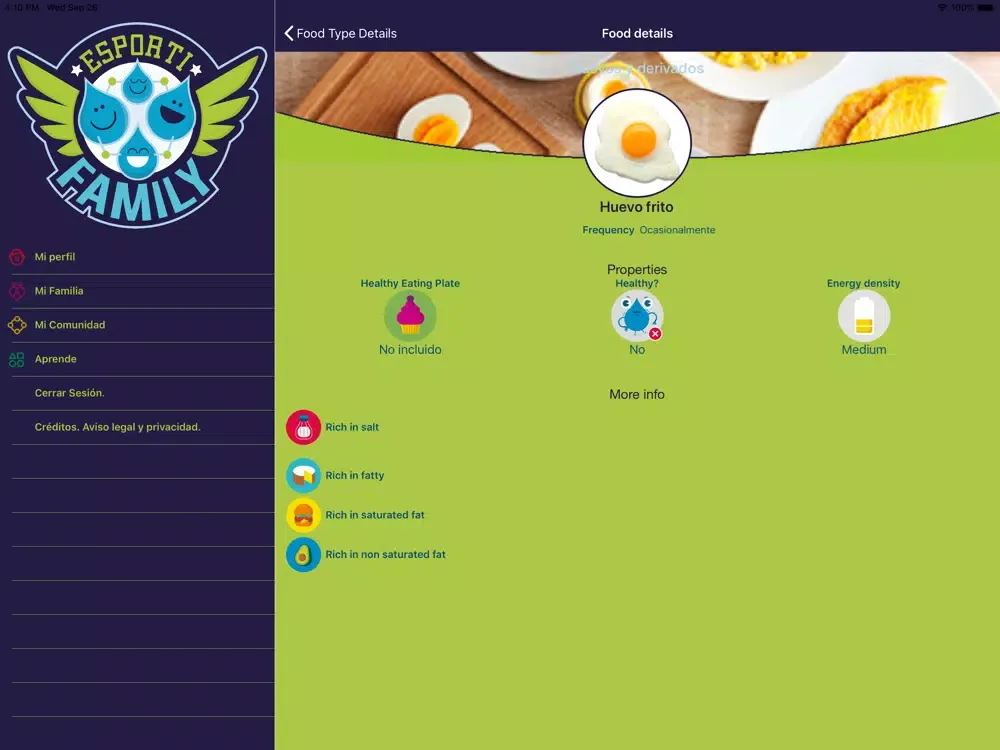 Скриншоты Esporti Family - Salud Academy iPad 