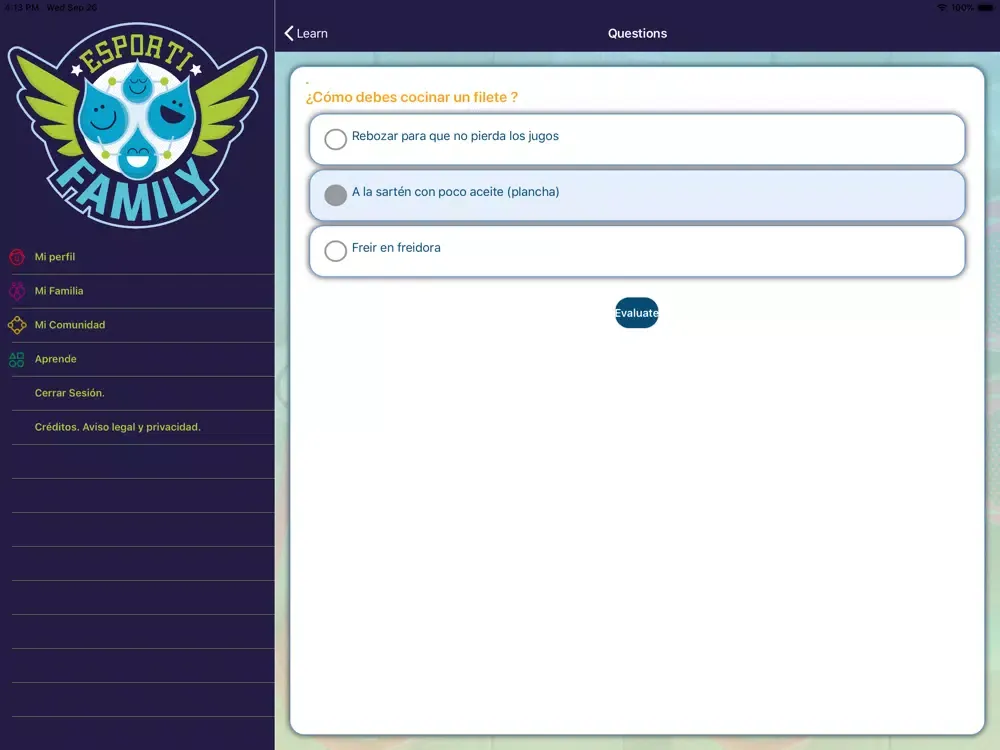 Скриншоты Esporti Family - Salud Academy iPad 