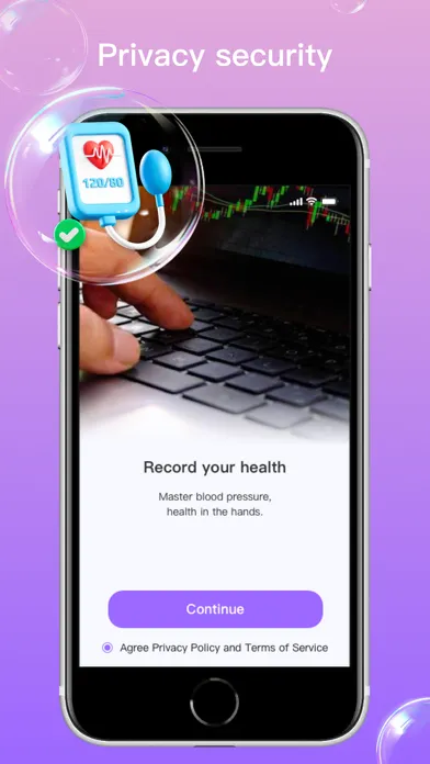 Healthy Life: BP Track Pulse स्क्रीनशॉट