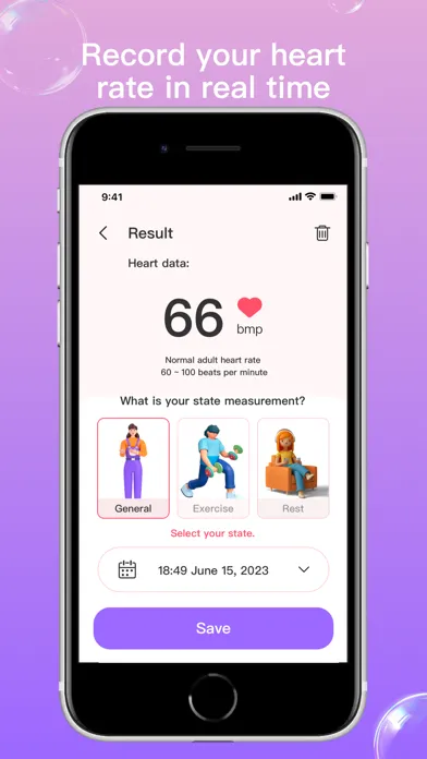 Healthy Life: BP Track Pulse स्क्रीनशॉट
