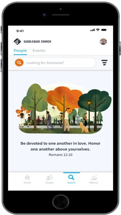 Saddleback Ministry App Screenshots