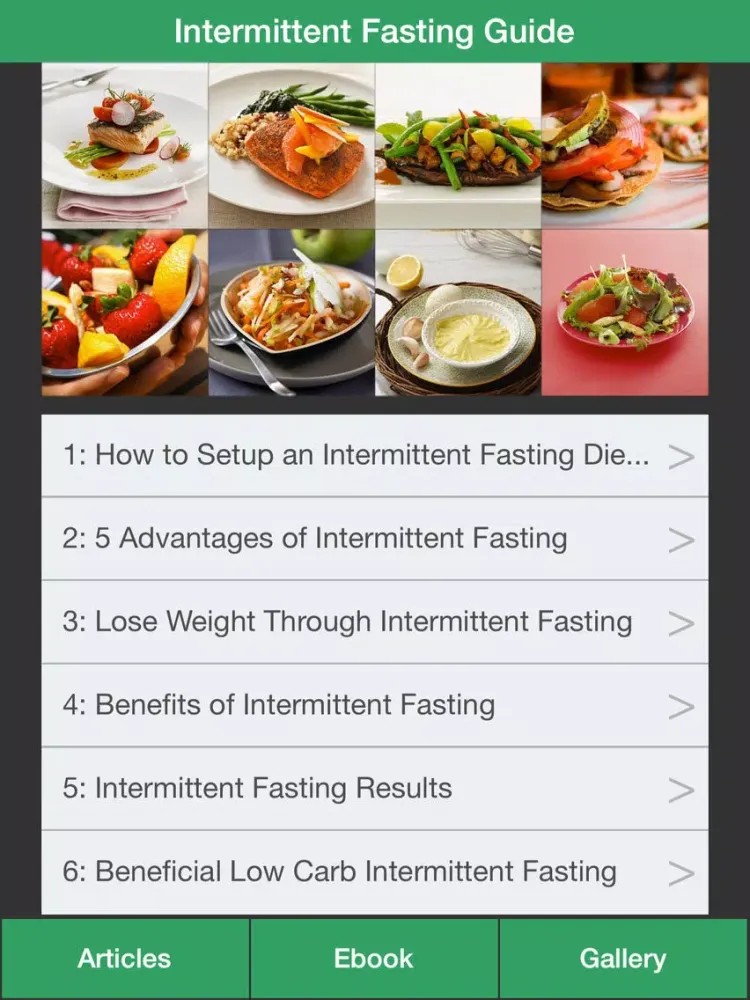 صور Intermittent Fasting Guide - Have a Fit & Healthy with IF Diet Effectively ! iPad 