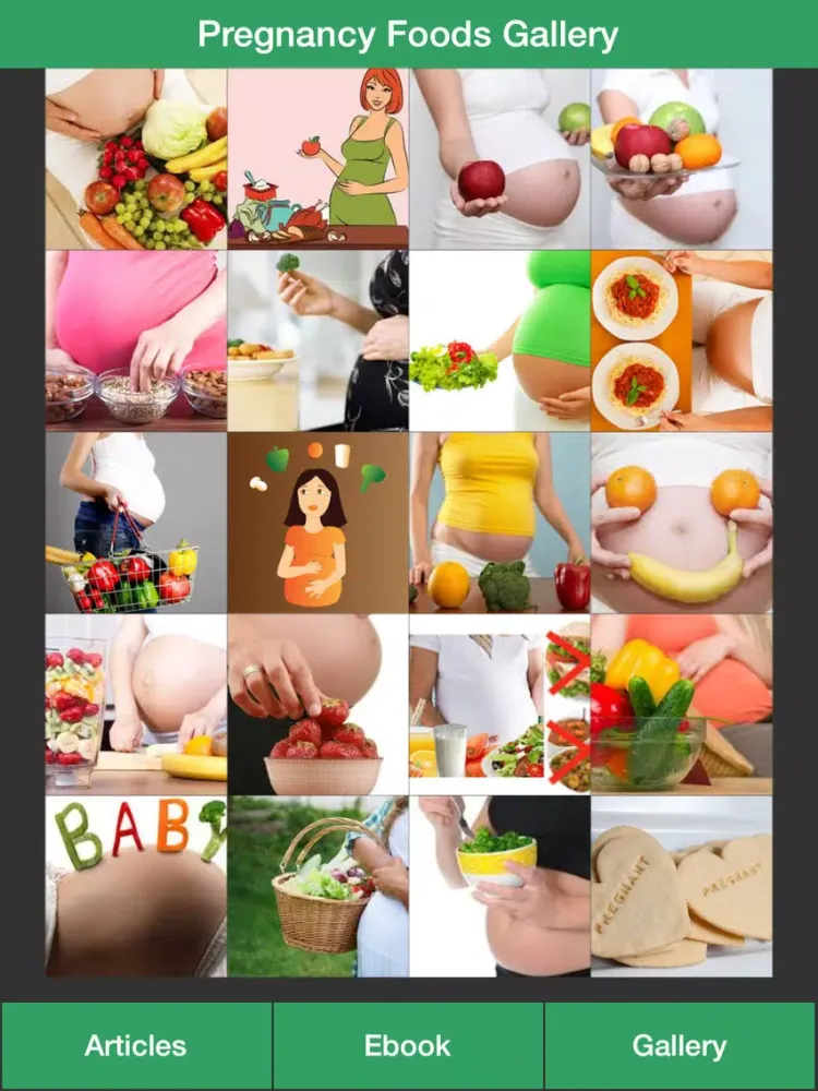 Pregnancy Foods Guide - The Guide To Eating Nutrition Food For Best Pregnancy! iPad 應用截圖