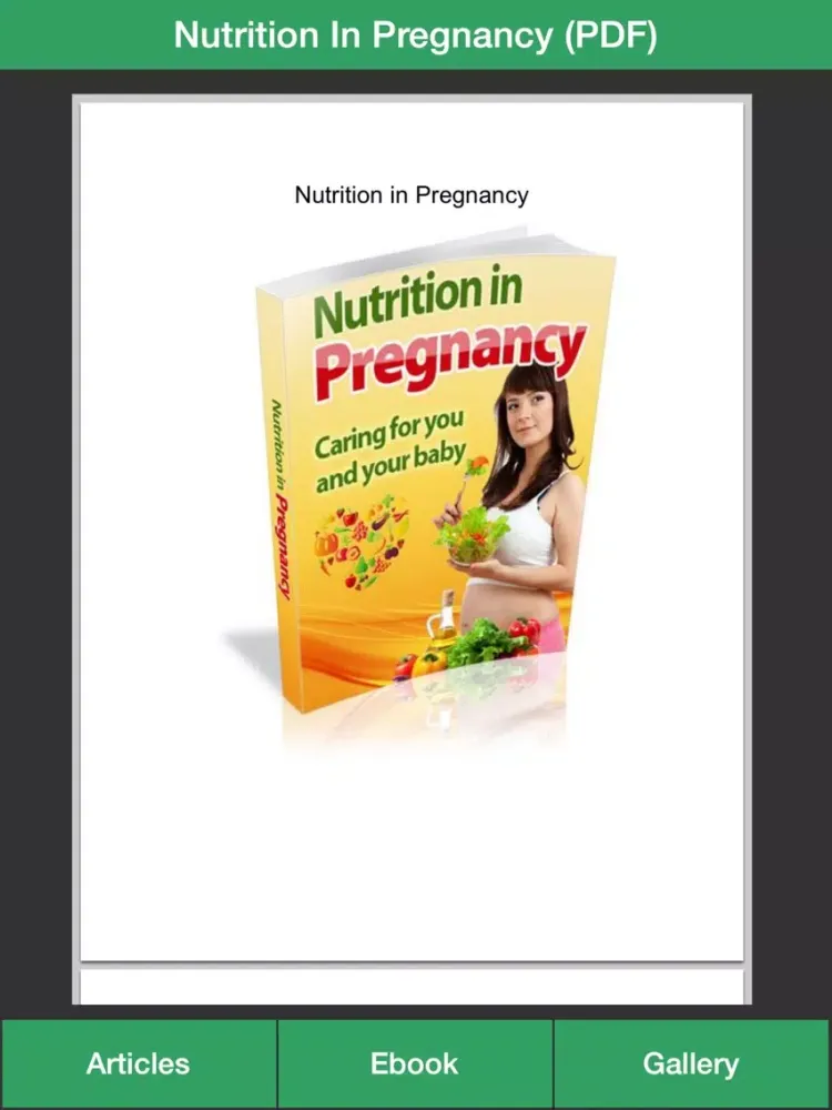 Pregnancy Foods Guide - The Guide To Eating Nutrition Food For Best Pregnancy! iPad 應用截圖