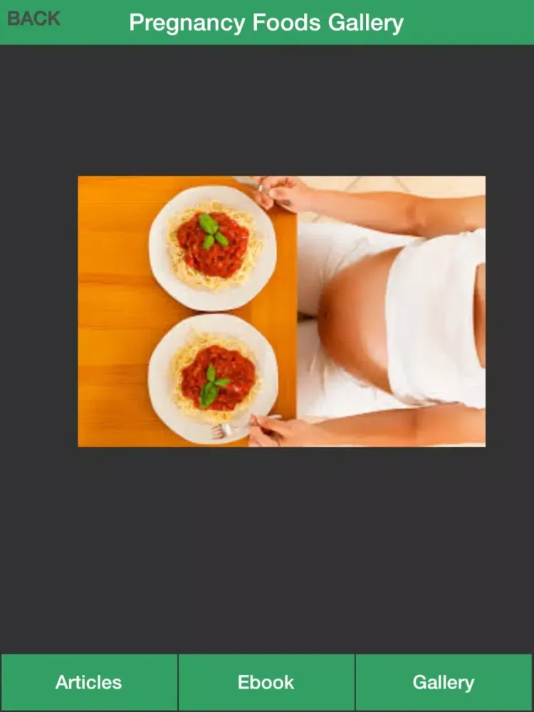 Pregnancy Foods Guide - The Guide To Eating Nutrition Food For Best Pregnancy! iPad 應用截圖