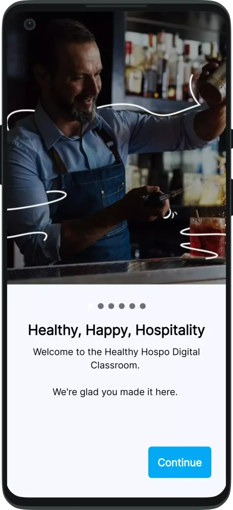 Healthy Hospo Screenshots