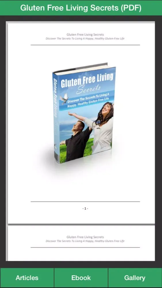 Gluten Free Guide - The Diet Guide To Treat Celiac Disease! スクリーンショット