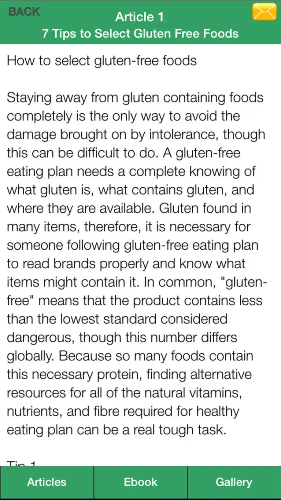 Gluten Free Guide - The Diet Guide To Treat Celiac Disease! スクリーンショット