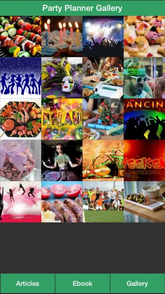 Captures d'écran de Party Planner Guide - A Guide To Planning Perfect Your Party!