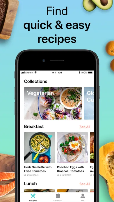Eat Well: Meal Plans & Recipes Screenshots