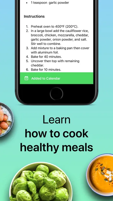 Eat Well: Meal Plans & Recipes Screenshots