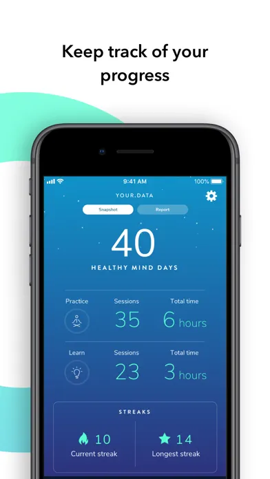 Capturas de pantalla de Healthy Minds Program