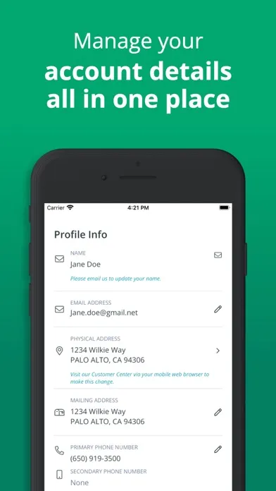 Ảnh chụp màn hình của Healthy Paws App