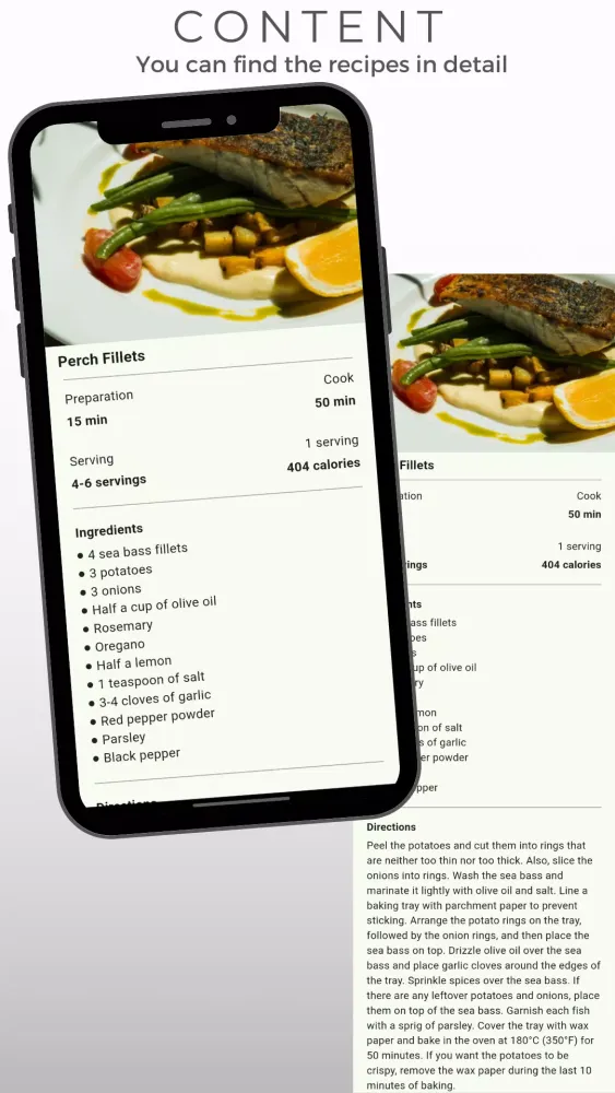 Capturas de tela do IYUTECH: Healthy Food Recipes