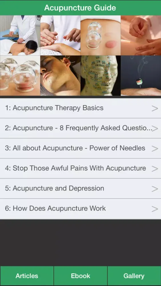 Captures d'écran de Acupuncture Guide - Everything You Need To Know About Acupuncture Treatment!