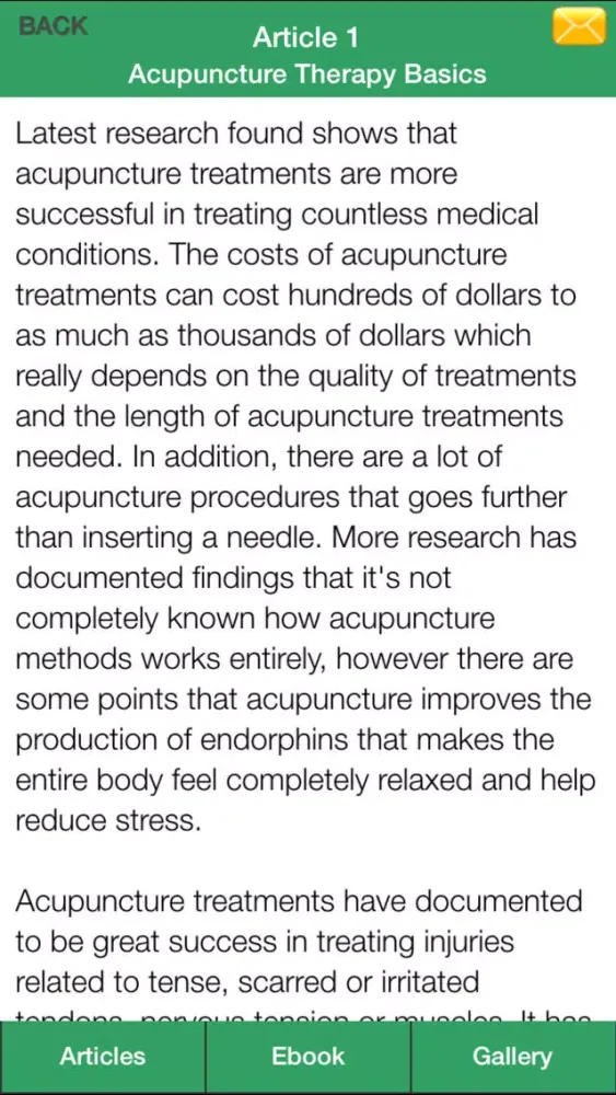 Captures d'écran de Acupuncture Guide - Everything You Need To Know About Acupuncture Treatment!