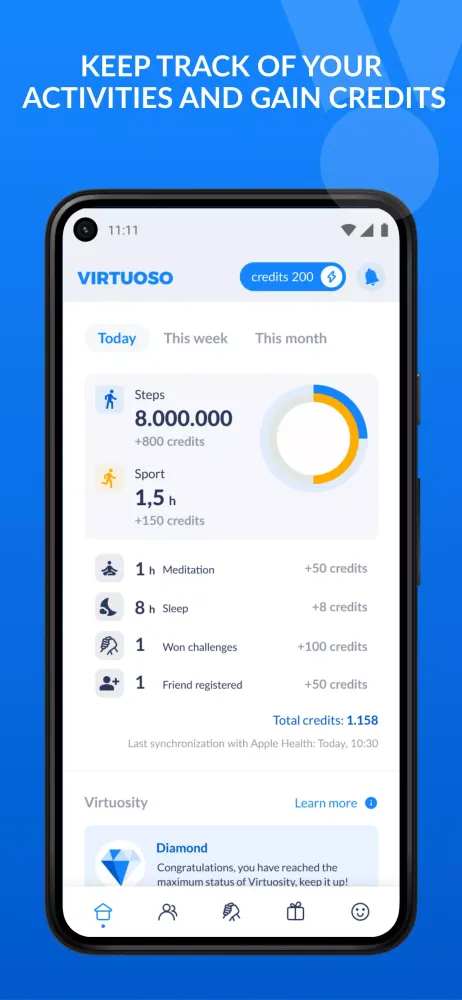 Capturas de pantalla de Healthy Virtuoso